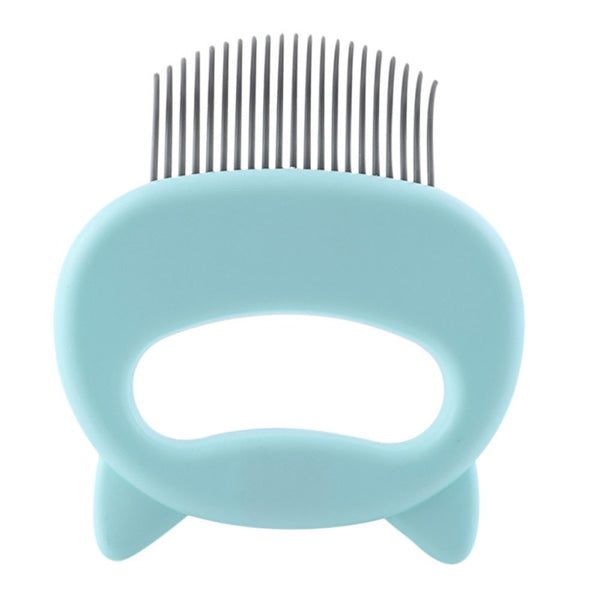 Pet Massage Brush Shell Shaped Handle Pet Grooming Massage Tool To Remove Loose Hairs Only For Cats New 2