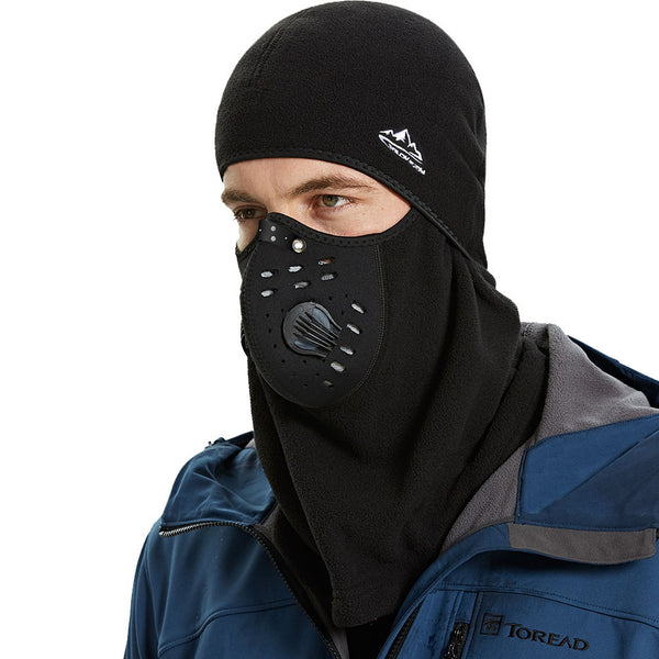 Winter Cycling Mask Thermal Keep Warm Windproof Half Face Sport Mask Balaclava Skiing Running Snownboard Hat Headwear 3