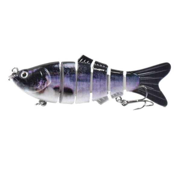 10cm 16.5g Multi-section Lure With Ring Beads Simulation Luya Multi-section Lure Submerged Bionic 6-section Lure 21