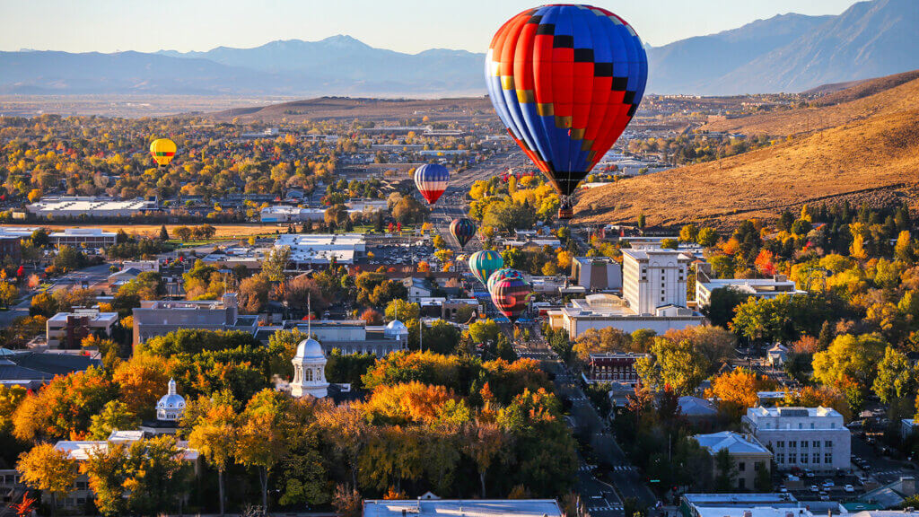Nevada Day Hot Air Ballons