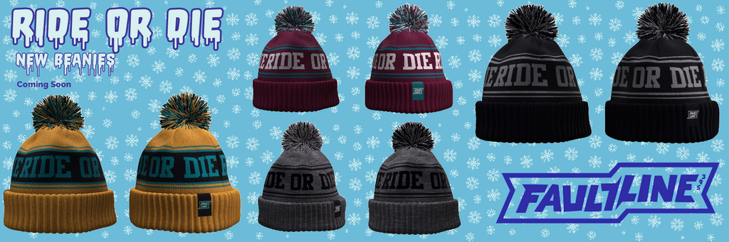 Fall 2023 Ride or Die Beanies in 4 Colorways coming soon