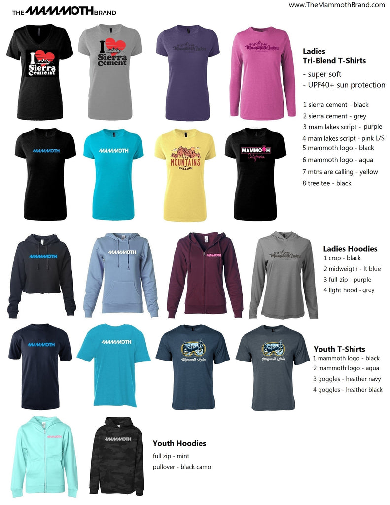 Ladies Mammoth Apparel