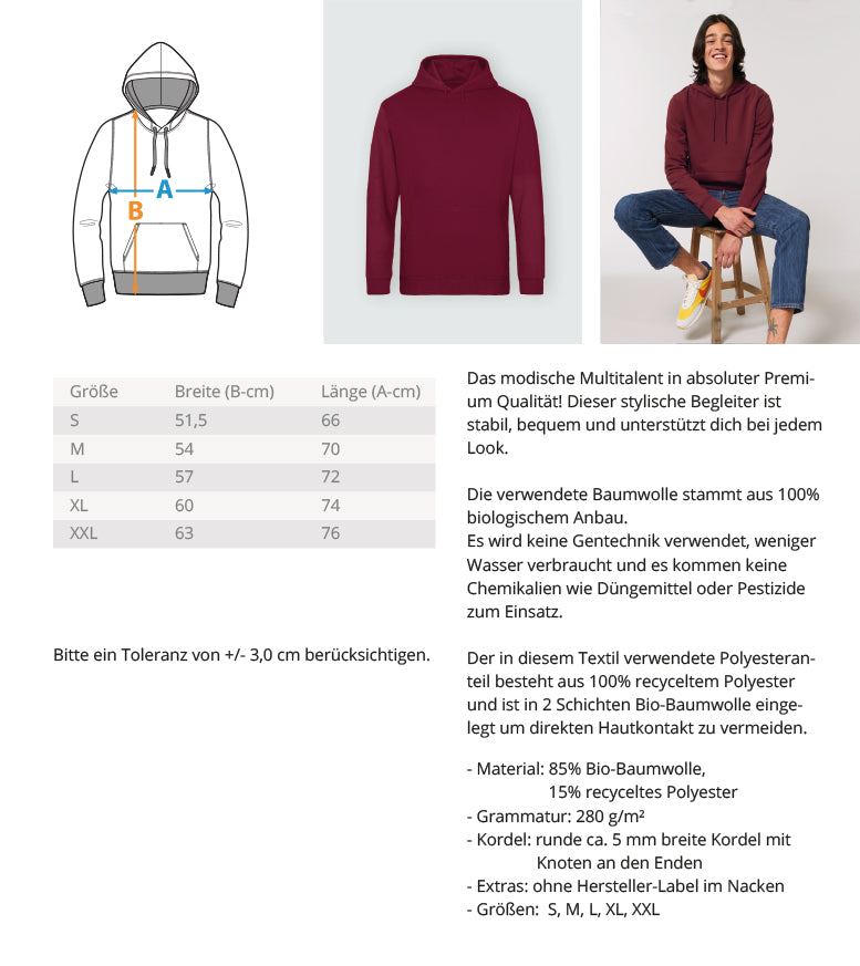 Size Chart Hoodie