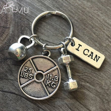 Load image into Gallery viewer, Sports Charm Keyring Keychain
