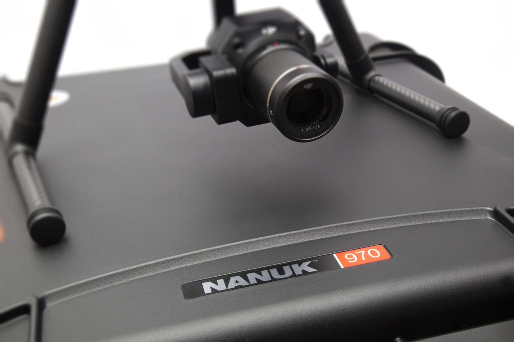 Nanuk 970 pour DJI Matrice M350 RTK fermé avec drone