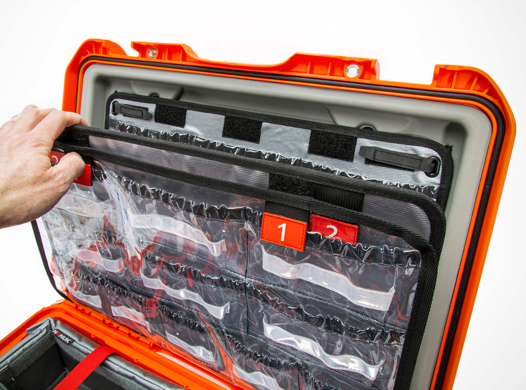 Nanuk 940 EMS Kit Lid- Organizer inside