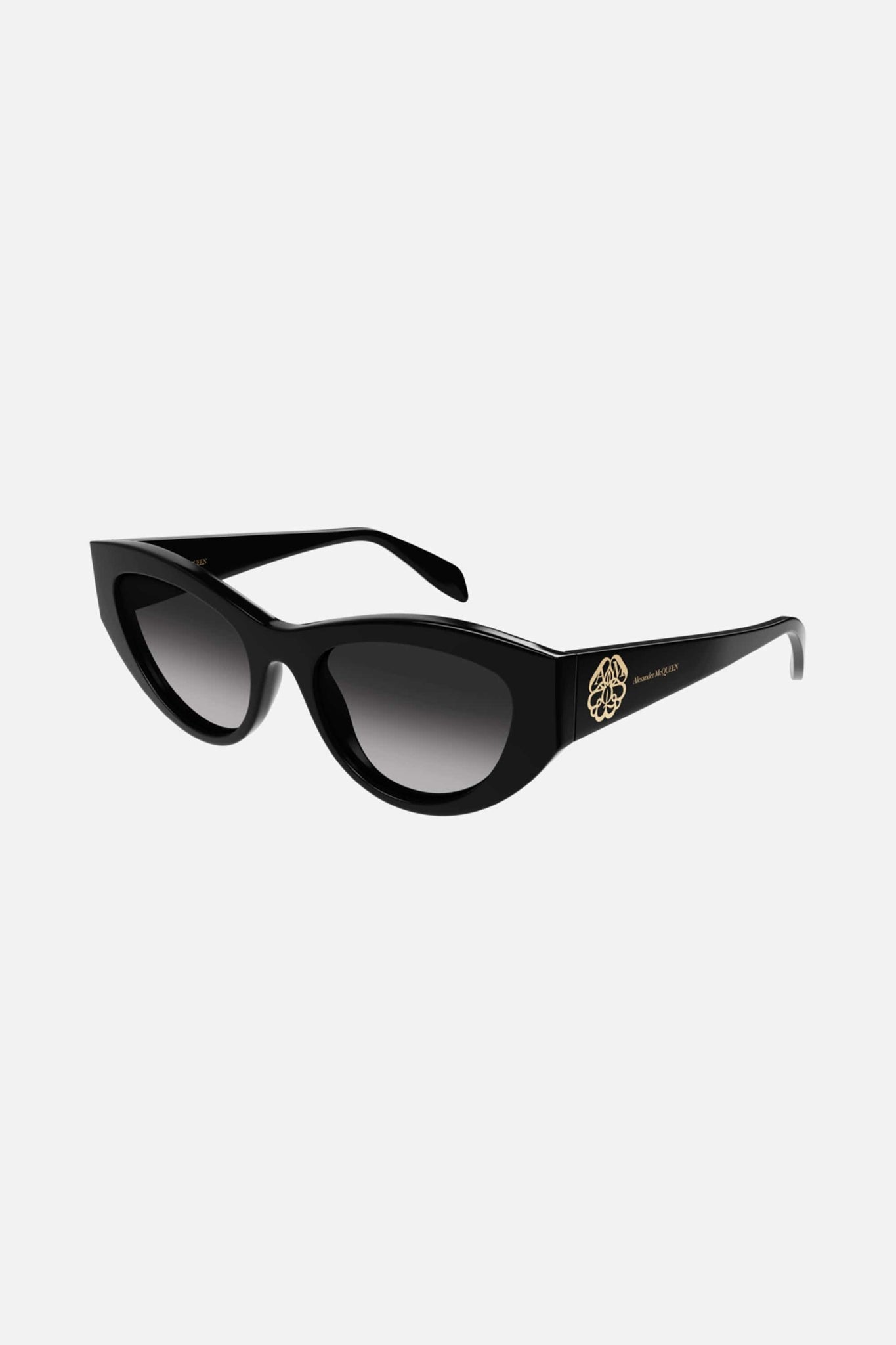 McQueen black cat sunglasses
