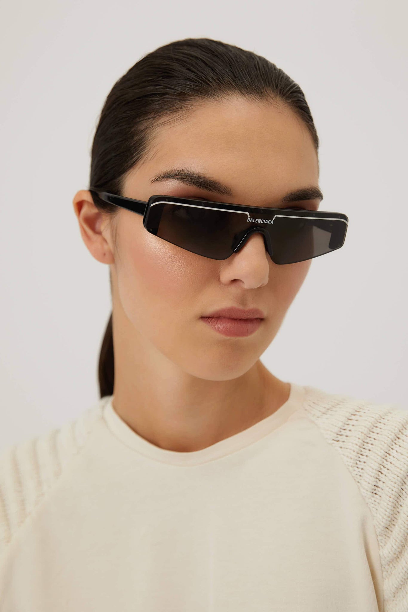 Balenciaga Eyewear oversizeframe Sunglasses  Farfetch