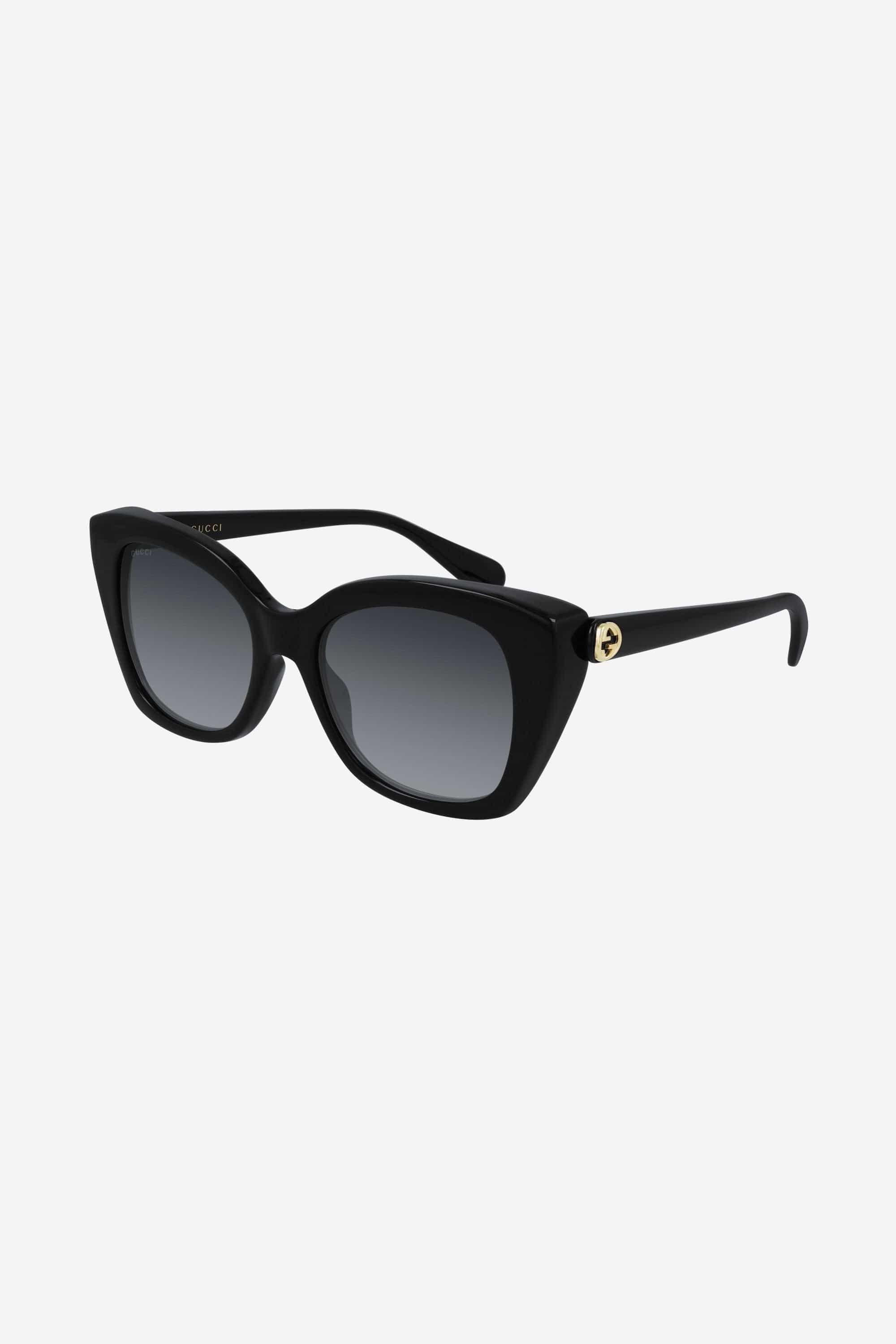 gucci black cat eye sunglasses