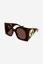 Load image into Gallery viewer, Gucci oversized havana butterfly sunglasses - Eyewear Club
