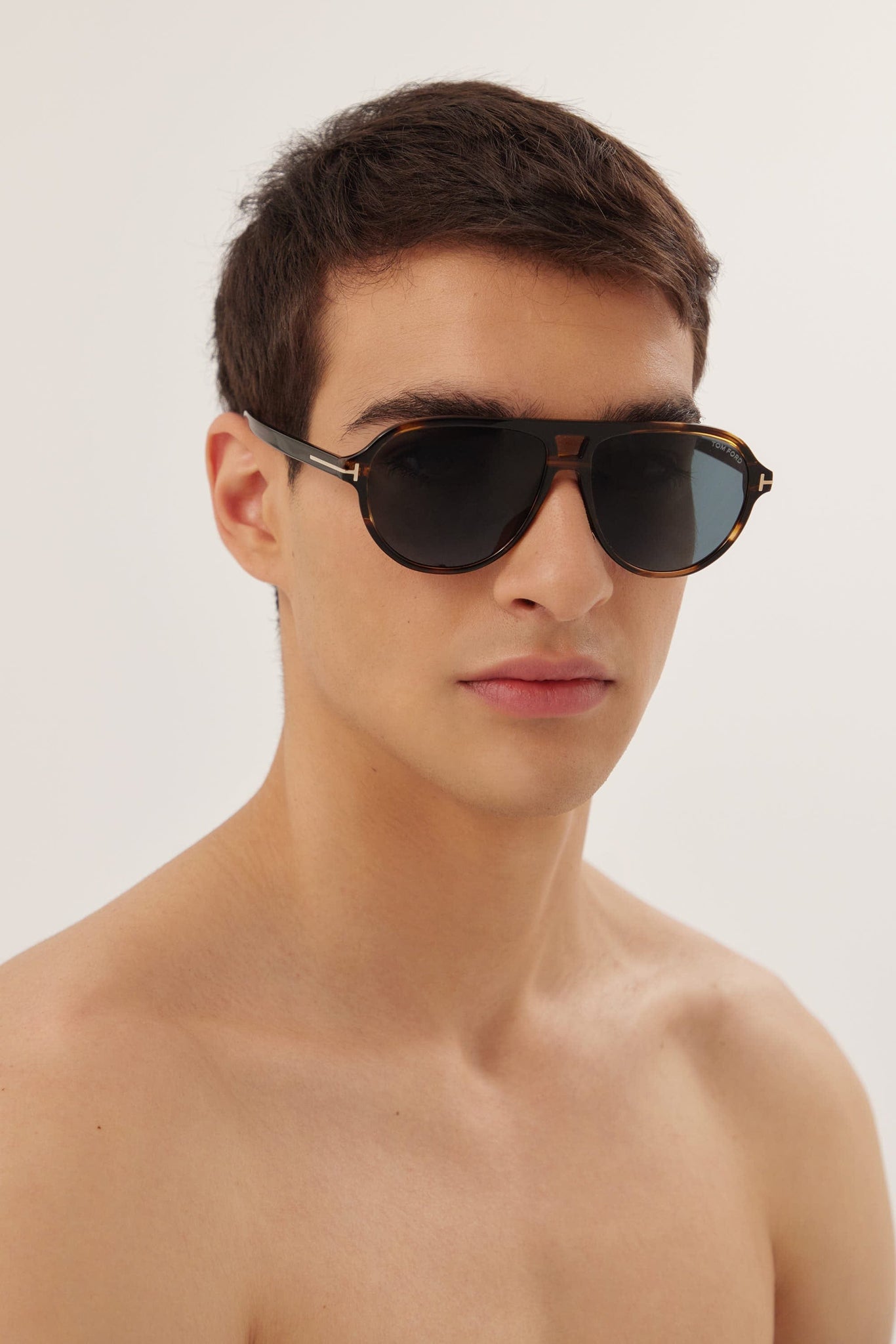 Tom Ford pilot havana sunglasses