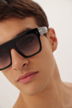 Tom Ford Renee black squared sunglasses