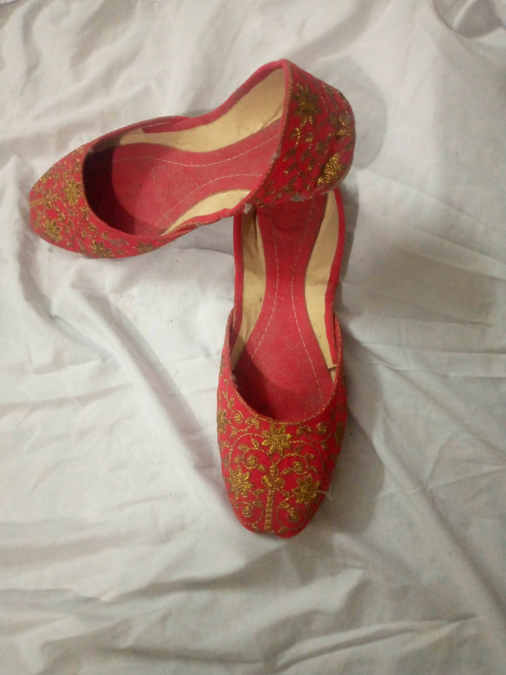 Red fancy shoes (Size: 9 ), Women Shoes