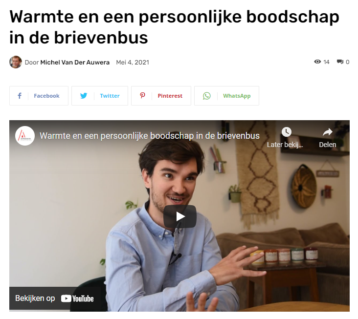 kaarsen bazaar brule interview aantwaarpe.be