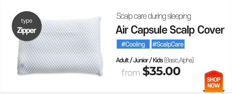 Air Capsule Scalp Pillow Cover Link