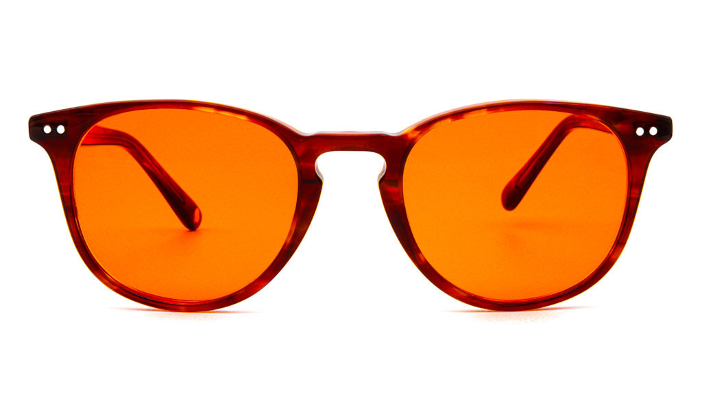 Orange Blue Light Glasses - Premium Eyewear for Sleep - Filter Optix