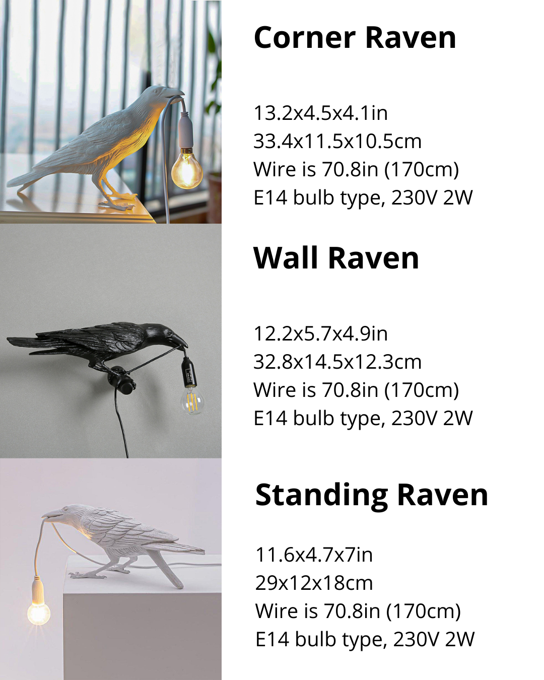 Raven Lamp in Living Room | Seletti