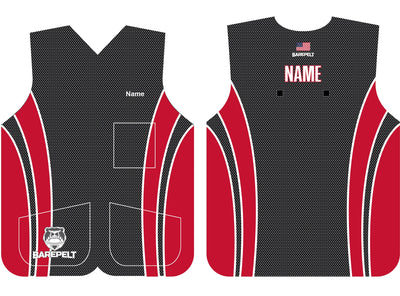 Premium Vector  Black and red vector basketball jersey pattern design for  sublimation print