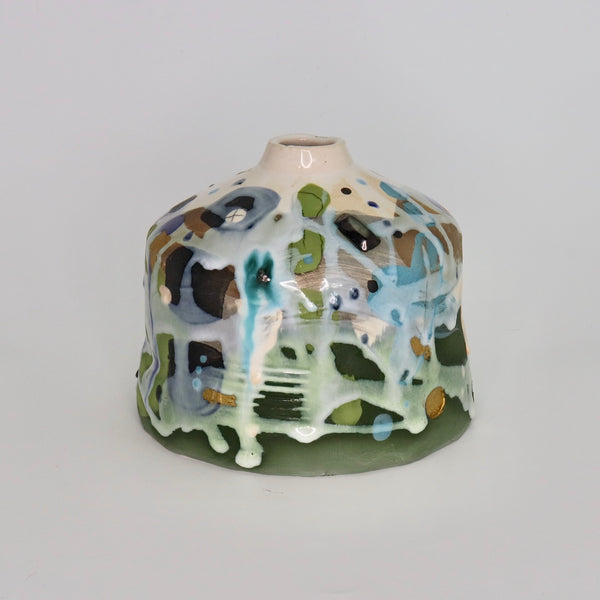 ceramic pot by Dawn Hajitoffi