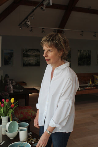 Elaine Dye, Gallery Director, Byre Gallery Cornwall 