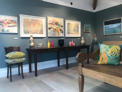 A Colourful Life - exhibition at the Byre Gallery, Cornwall 