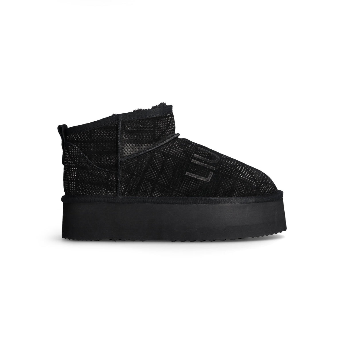 Liu Jo magastalpú bokacsizma, Suede Black - MYBRANDS.HU