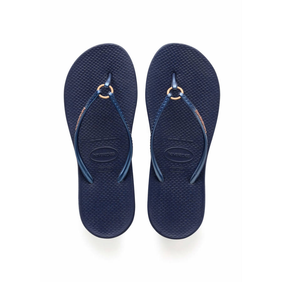 Havaianas Ring flip-flop papucs, sötétkék - MYBRANDS.HU