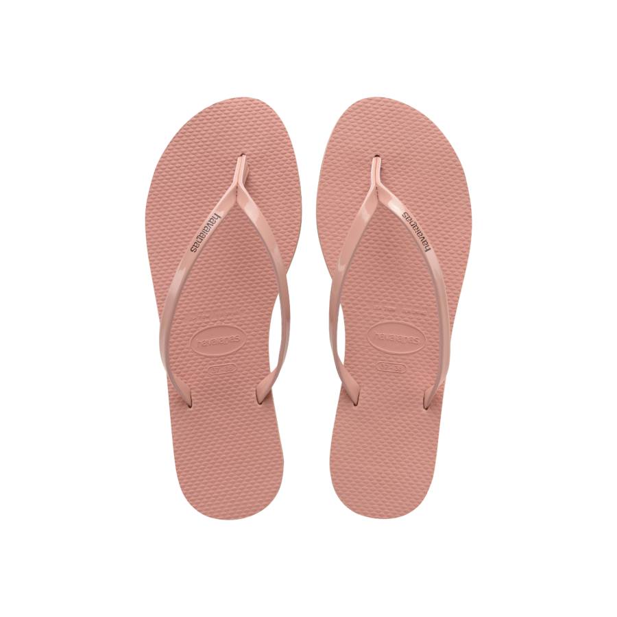 Havaianas You Metallic flip-flop papucs, rózsaszín - MYBRANDS.HU