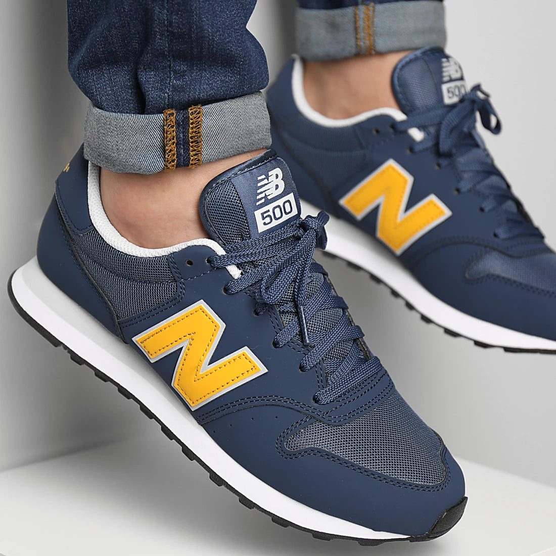 New Balance 500 férfi cipő GM500VC1, kék - MYBRANDS.HU