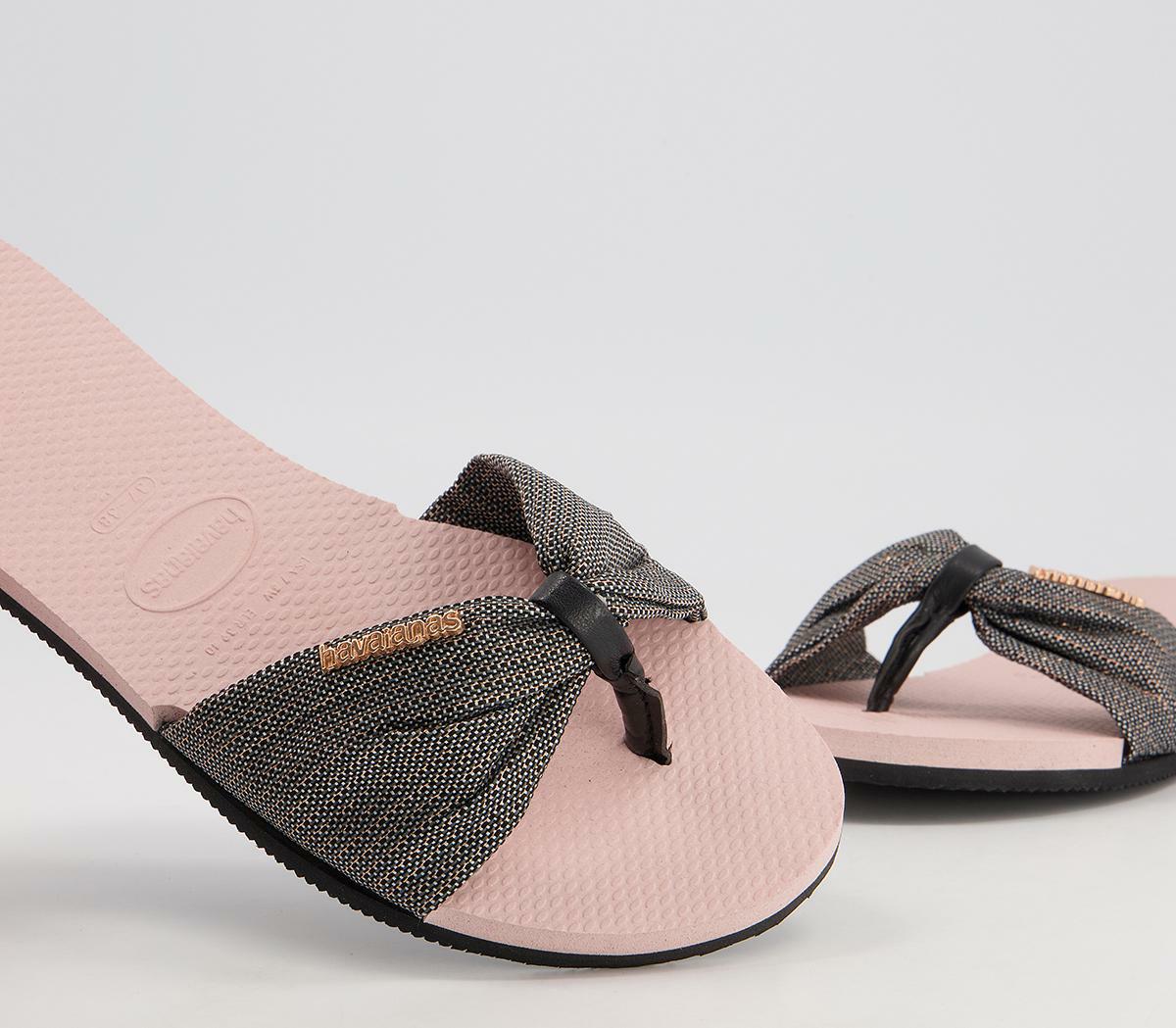 Havaianas You St. Tropez papucs, ezüst, pasztell rózsaszín - MYBRANDS.HU