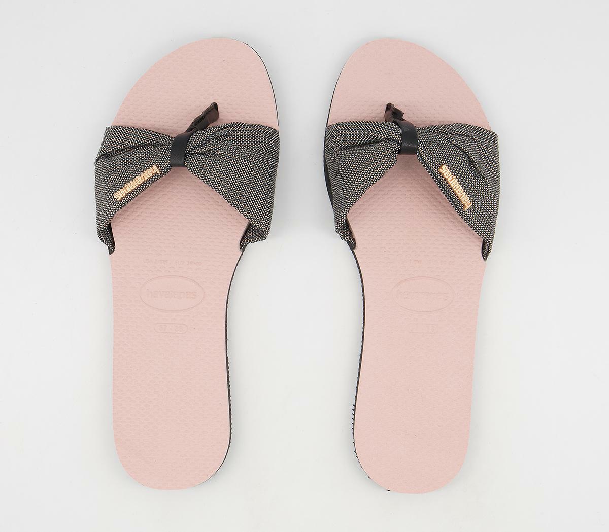 Havaianas You St. Tropez papucs, ezüst, pasztell rózsaszín - MYBRANDS.HU