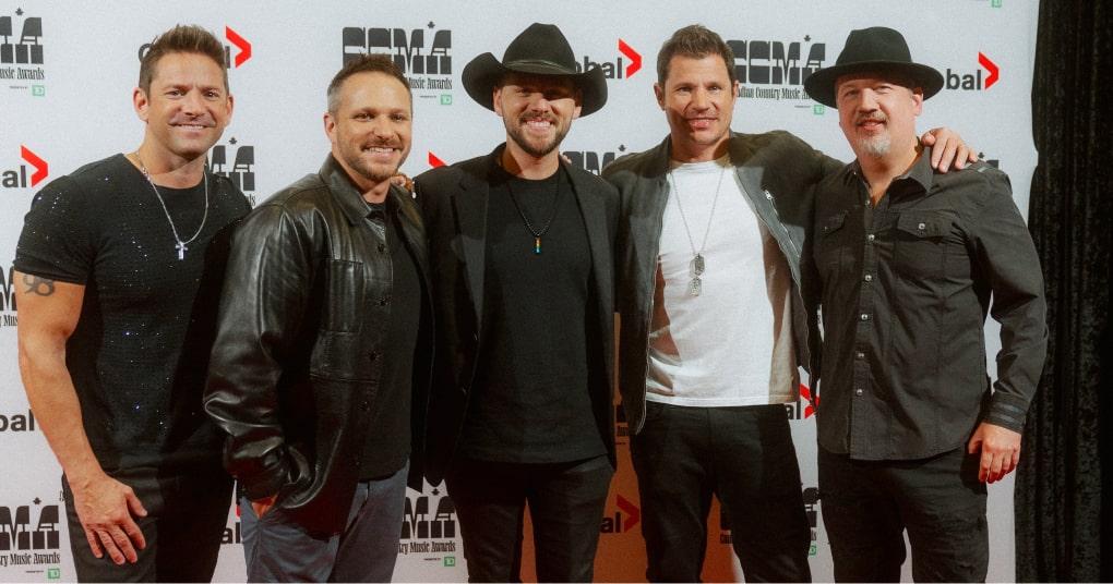 Korite Gifts for him | Brett Kissel and 98 Degrees wearing ammolite