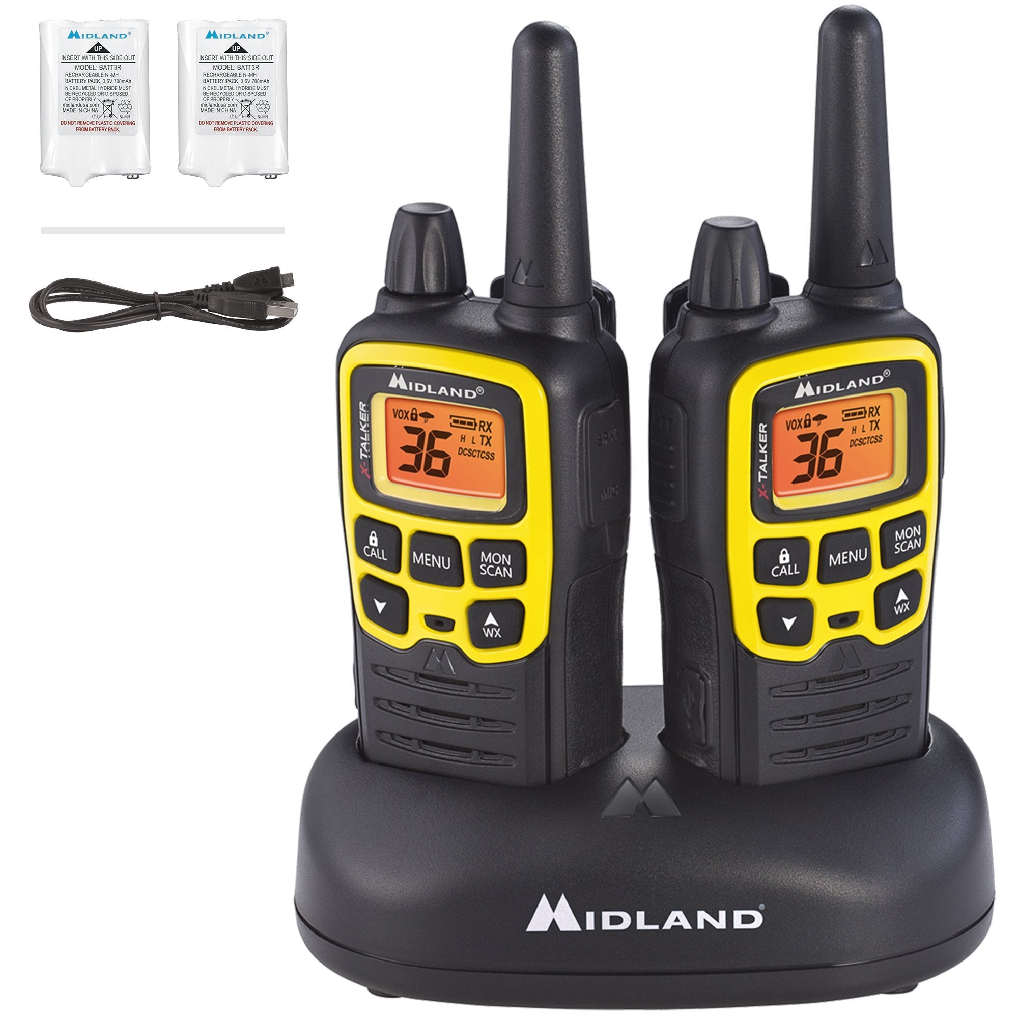 気質アップ Midland 30 Channel Up LXT630VP3， LXT630VP3 36 Channel Mile FRS FRS  Two-Way to Radio Walkie Two Up to 30 Range Radio Mile 36 Way Range Walkie  Talkies (Six Pack)