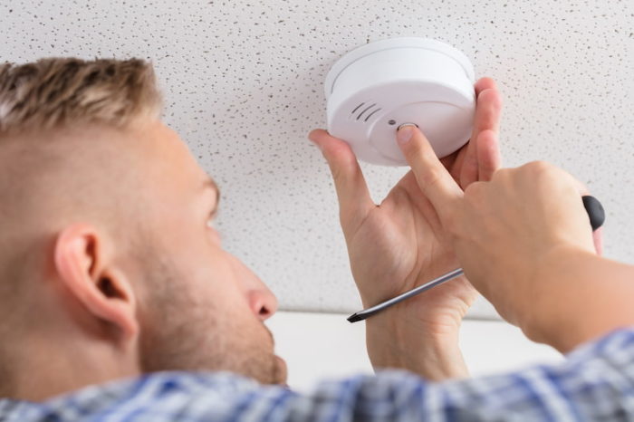 Test smoke detectors