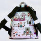 Loungefly Hocus Pocus Scenes Mini Backpack Cemetery AOP Chibi Bag Back