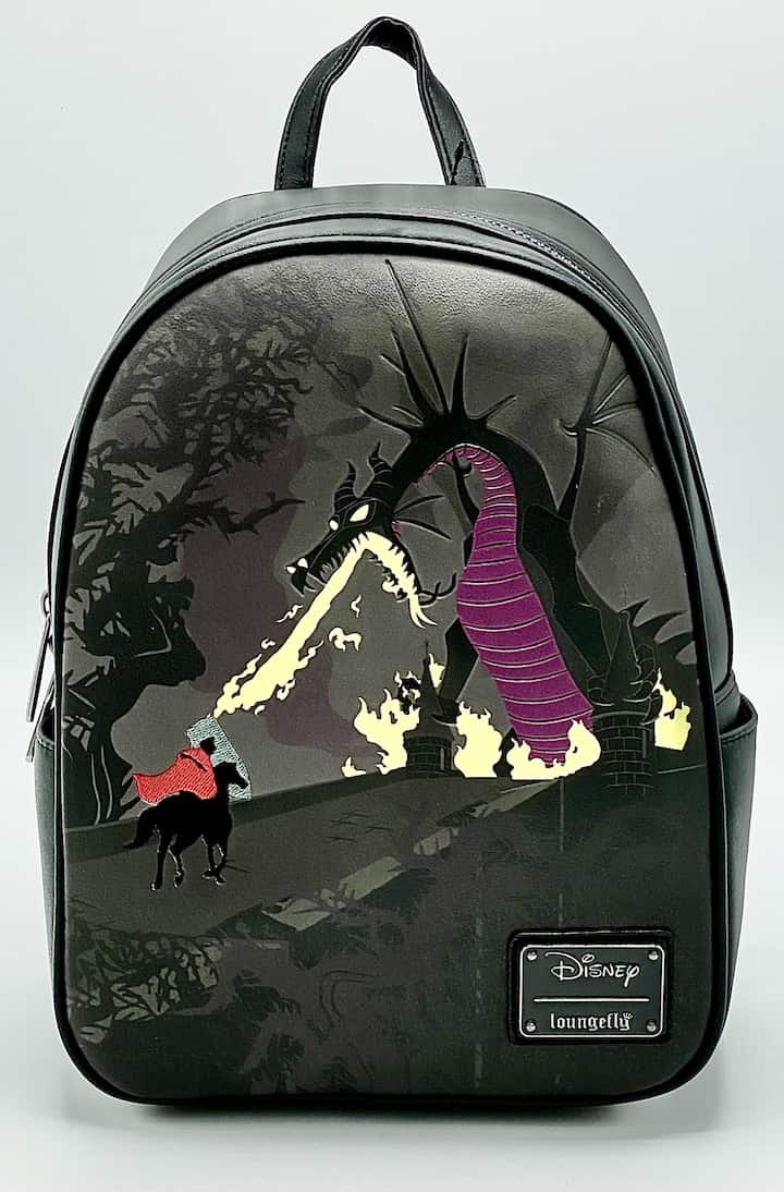loungefly maleficent dragon backpack