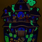 Loungefly Mickey Friends Haunted House Mini Backpack Disney Halloween Bag Glow In The Dark Effect