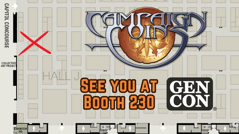 See you at Booth 230 at Gen Con