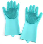 Silicone Scrub Gloves (1 Pair)