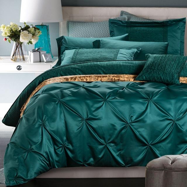 Luxury Bridal Bedding Set-Green – Premia Home