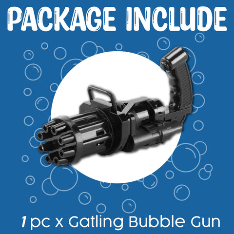 Mega Fun Bubble Gun