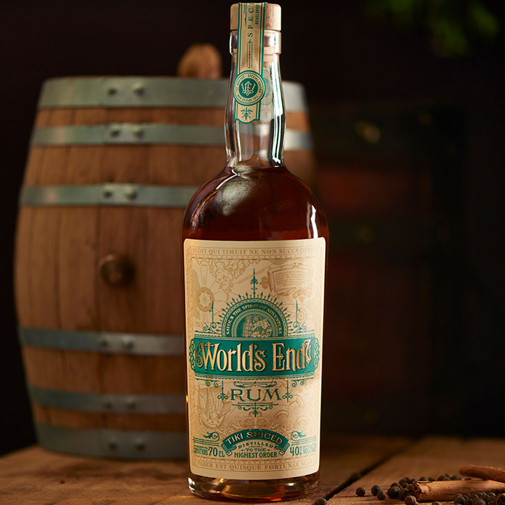 World's End Tiki Spiced Rum Craft Rum Box