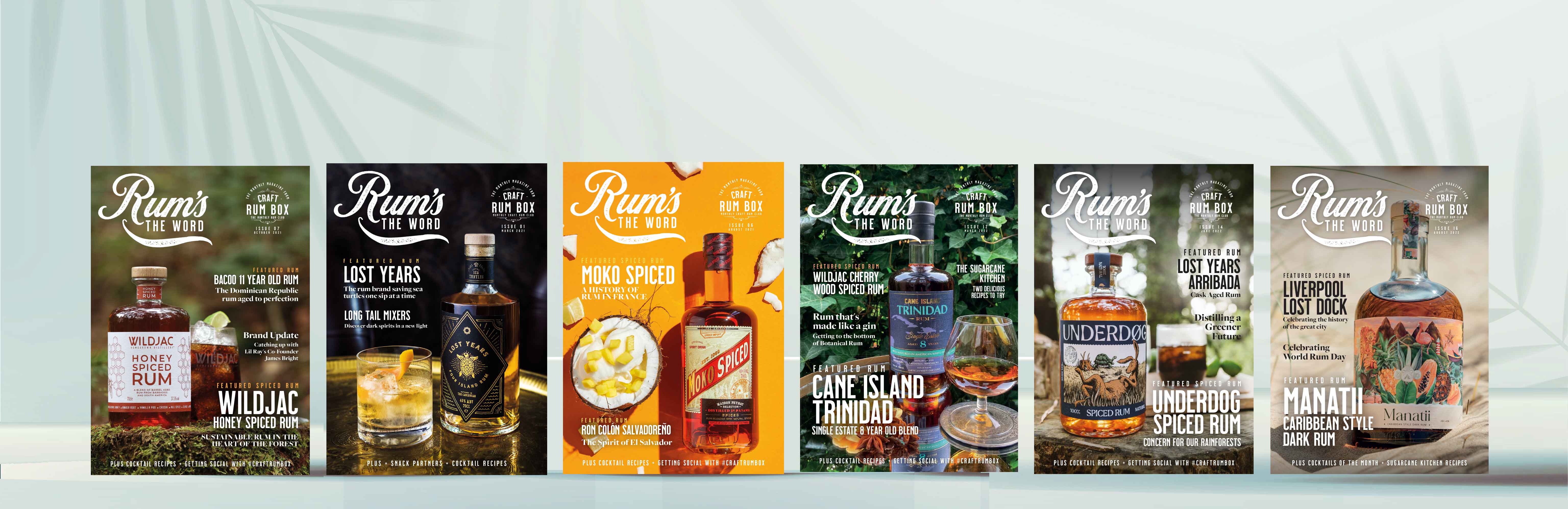 Rums the Word Craft Rum Box