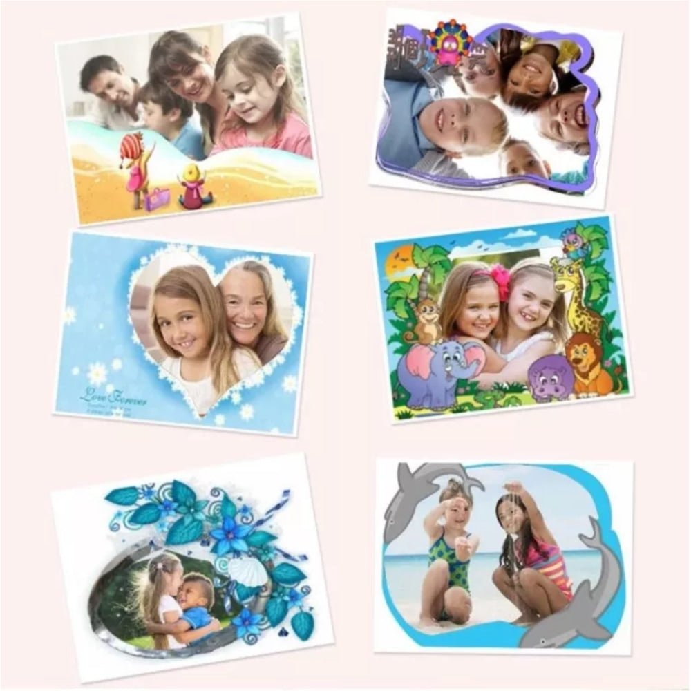 Oferta 2 Bucati x Aparat Foto Digital Pentru Copii, Roz si Albastru