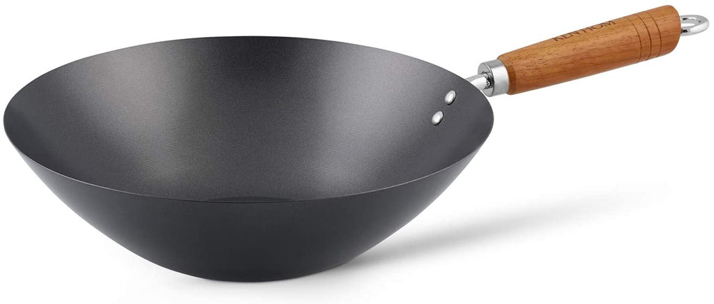 Ken Hom Classic Non-Stick Mini Wok, 20cm, Black