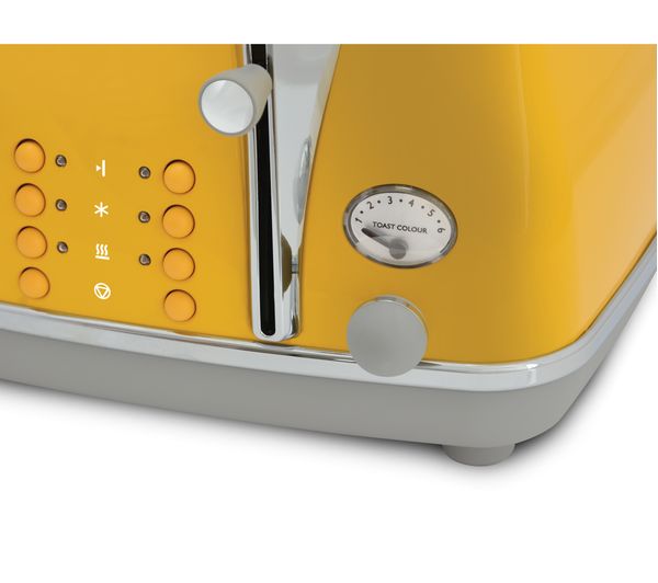 Buy DELONGHI Icona Capitals CTOC4003.BL 4-Slice Toaster - Blue Online