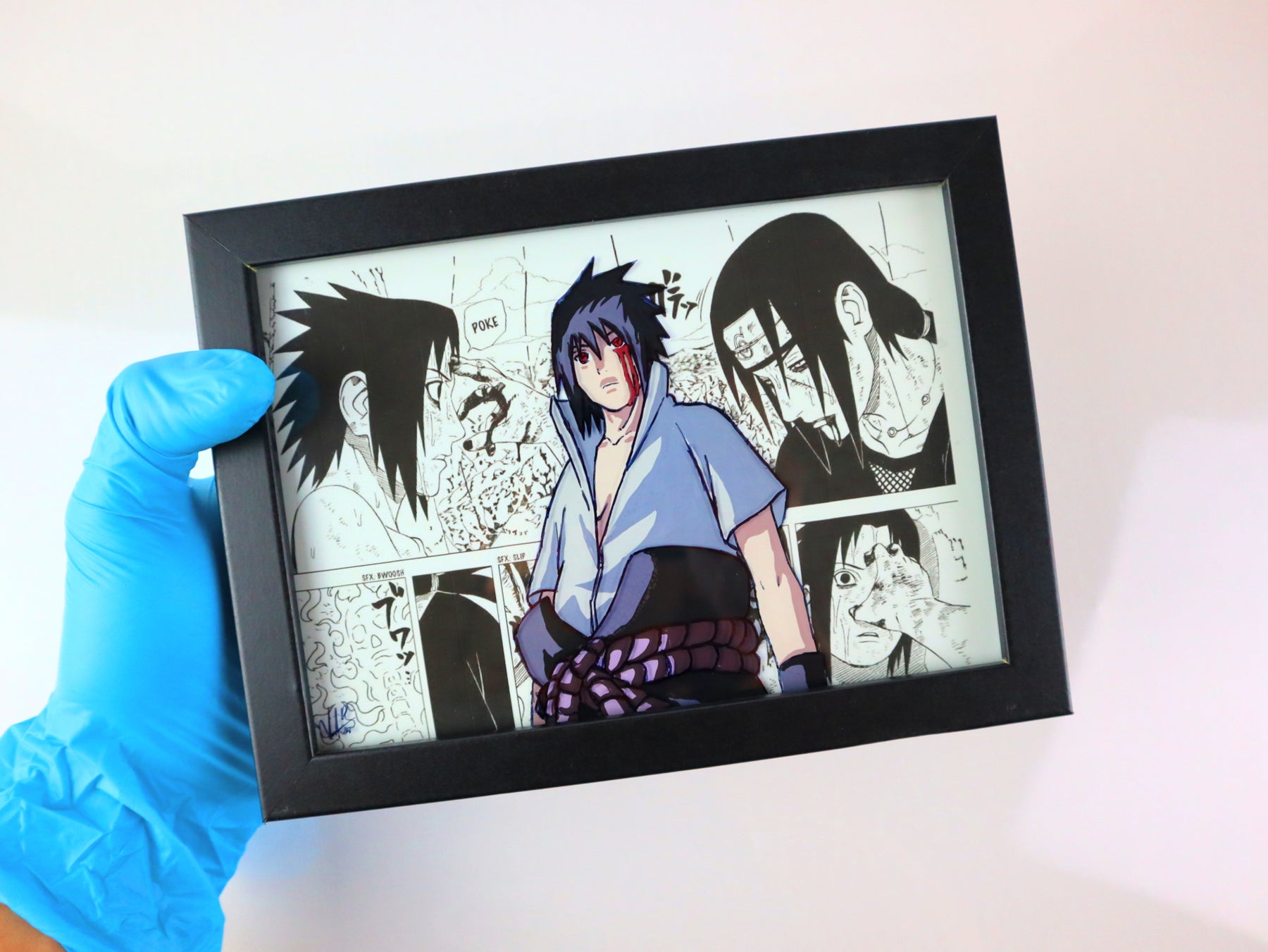 Anime Glass Painting  Anime canvas art Small canvas paintings Anime  canvas