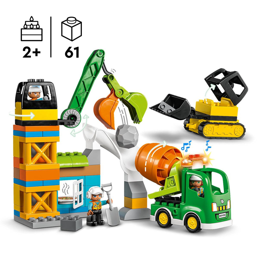 LEGO DUPLO Town Truck & Tracked Excavator Paraguay