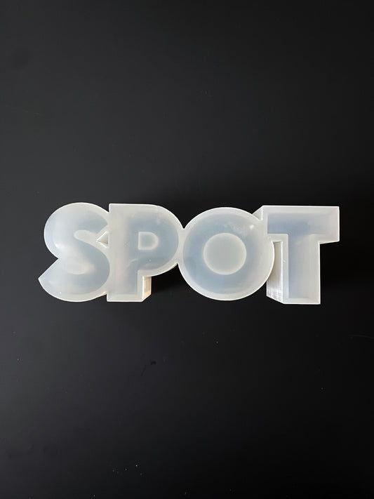 Letter Shaped Ice Molds (Block Font)