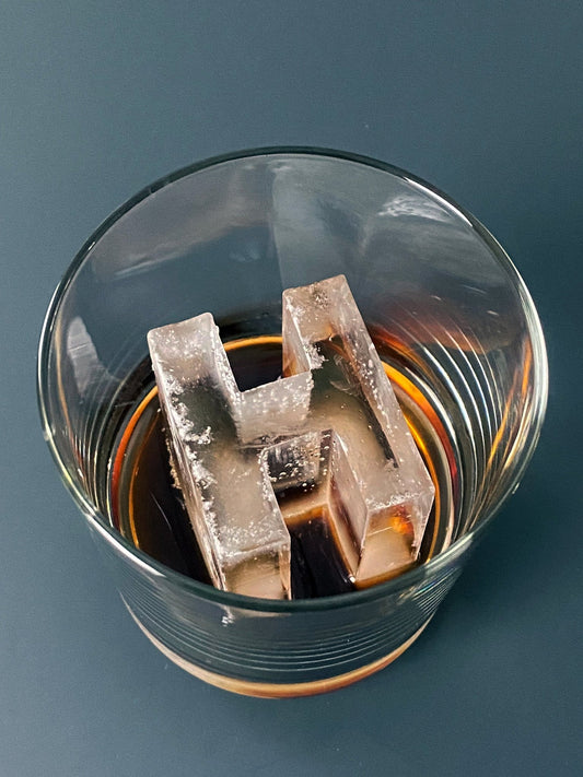 Wedding Monogram Ice Cubes - Event Letter Molds